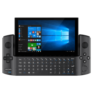 GPD WIN 3 i7 Space Grey New AAA Gaming Portable Handheld showing sliding keyboard