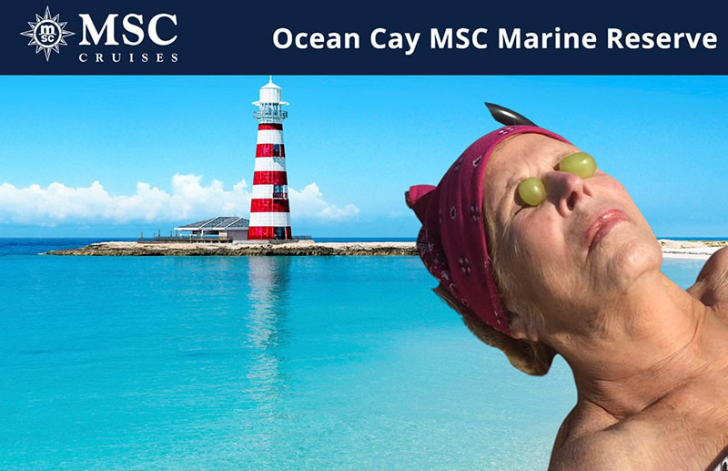 Virtual photo booth image for MSC Cruises