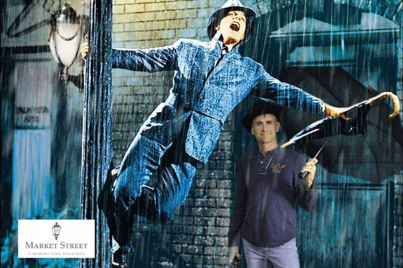 Singing In The Rain Green Screen Moment