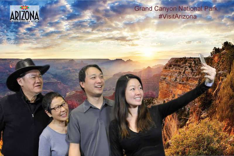 Arizona Office of Tourism green screen photography