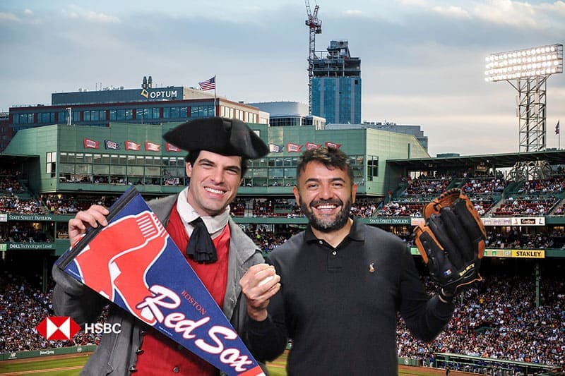 Boston Green Screen Photo Booth for HSBC