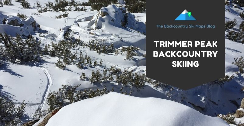 trimmer peak tahoe backcountry skiing