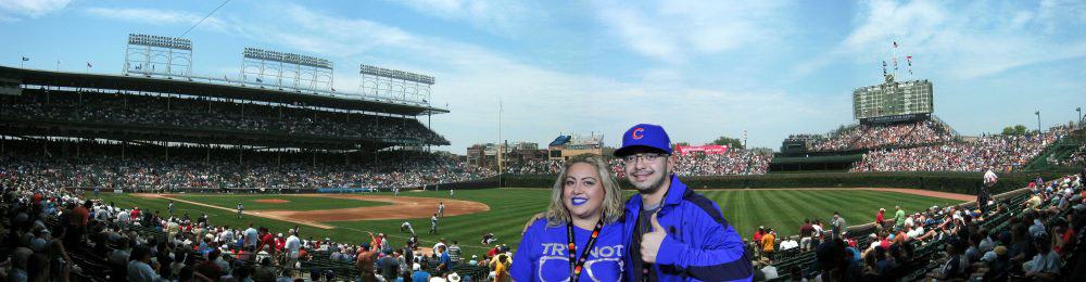 Chicago greenscreen photo booth at Wrigley Field