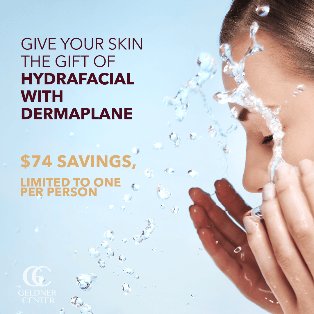 Give your skin the gift of hydrafacial with dermaplane