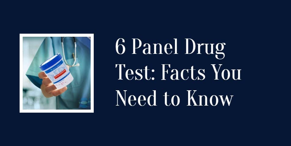 6 Panel Drug Test Facts