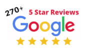 Over 270 Five Star Google Reviews