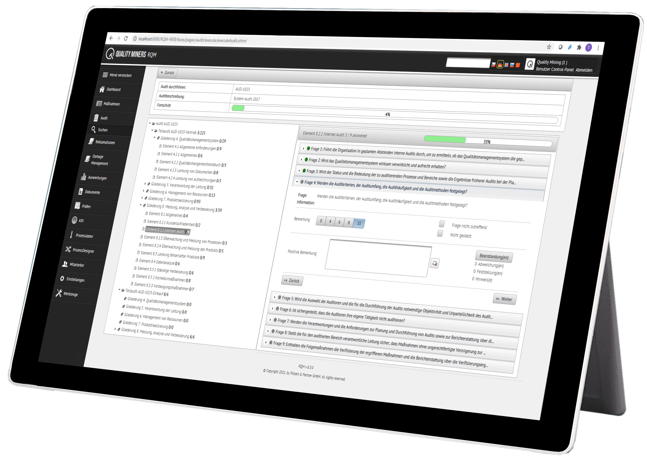 QM.CAQ Audit Management