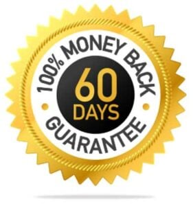 gold seal that says 60 day money back guarantee