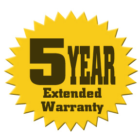 Warranty to five years