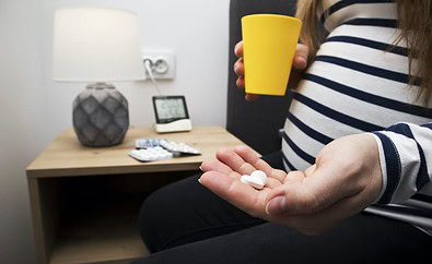 研究：服用止痛藥或退燒藥 孕婦恐生出ADHA或ASD兒童 ！(示意圖)