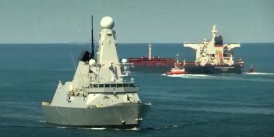 HMS Duncan sent to strengthen the slender Royal Navy presence in the Gulf