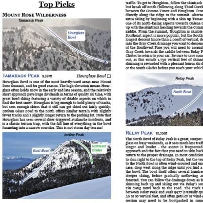 relay peak backcountry skiing