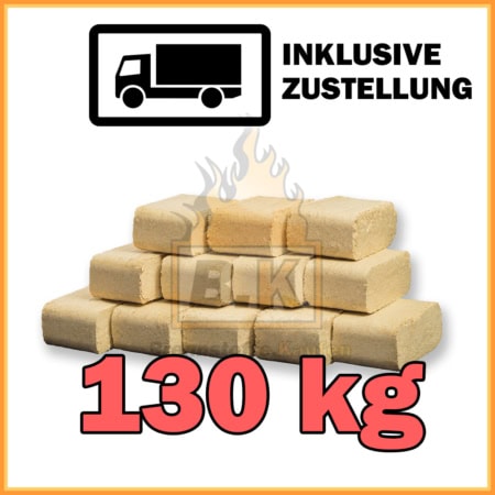 130 kg Ruf Holzbriketts Weichholz