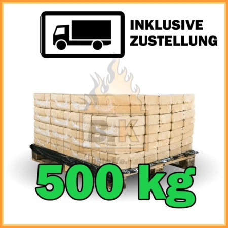 500 kg Ruf Holzbriketts Weichholz