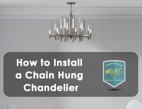 How to Install a Chain Hung Chandelier in Edmonton