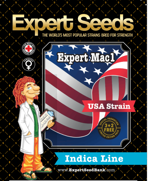 Expert Mac1 Feminised Cannabis Seeds by Expert Seeds
