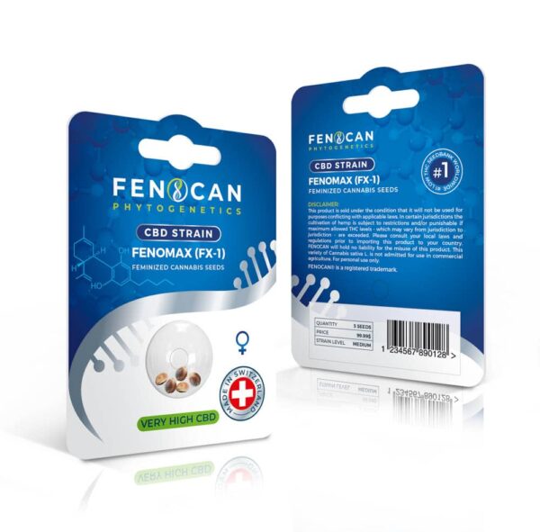 Fenomax CBD Feminised Cannabis Seeds by FENOCAN