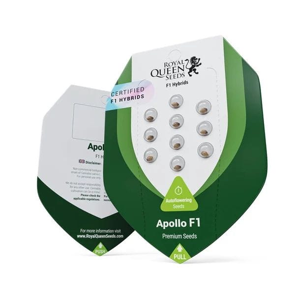 Apollo F1 Auto Feminised Cannabis Seeds by Royal Queen Seeds