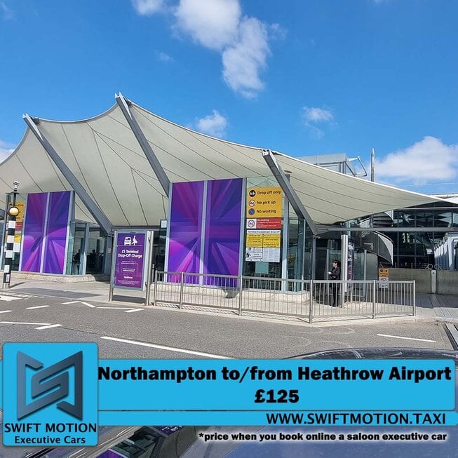 Northampton to and from Heathrow