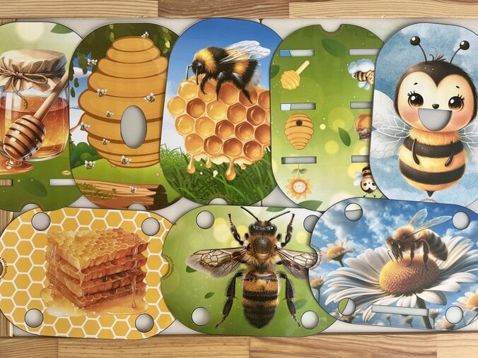 Les abeilles -inserts à imprimer