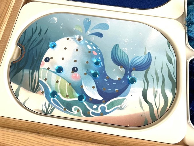 L'océan , 9 Inserts à imprimer parfait pour trofast Ikea – Image 4