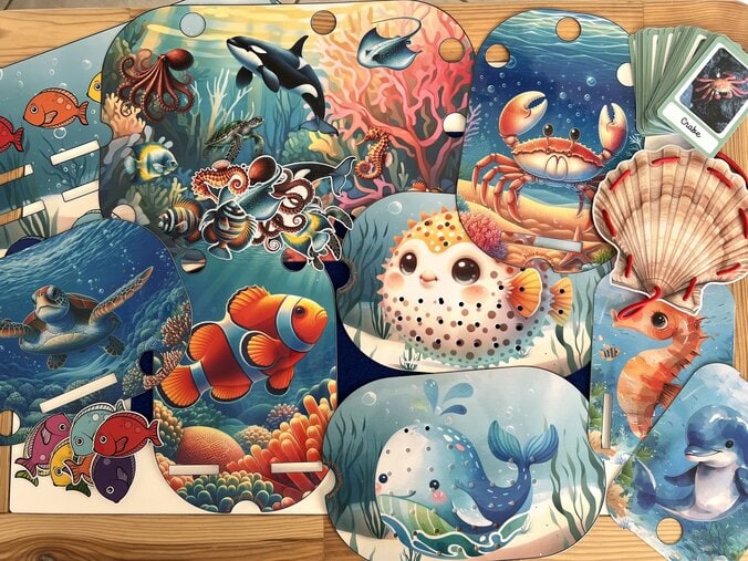 insert à imprimer l'océan