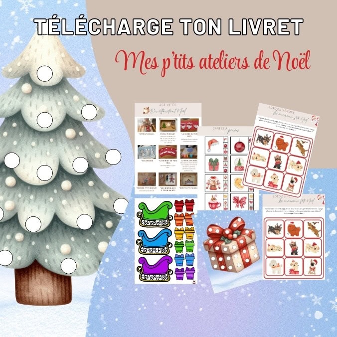 Noël - Mes p'tits ateliers MONTESSORI – Image 2
