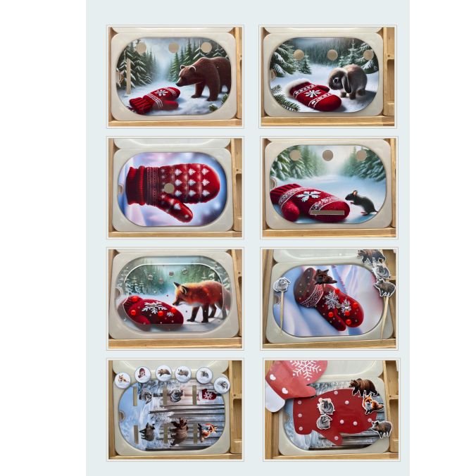 La Moufle, 16 Inserts à imprimer parfait pour bac trofast – Image 2
