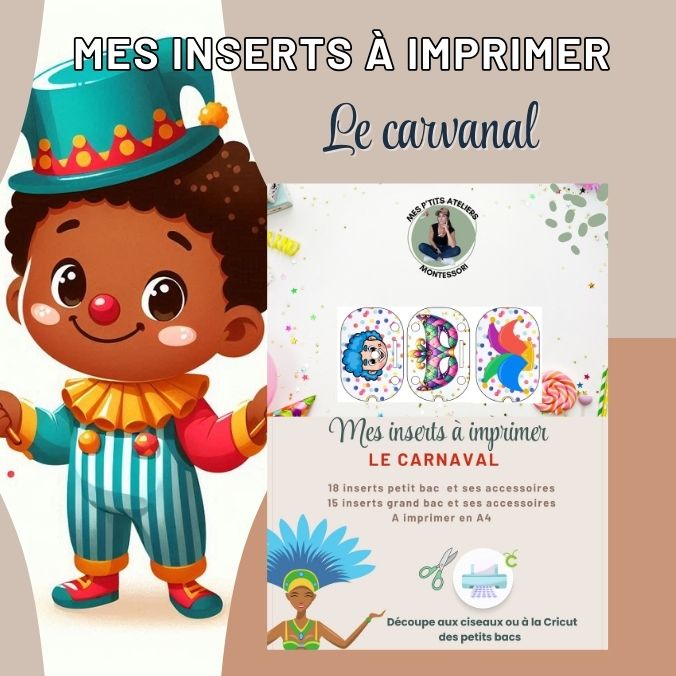 insert carnaval inserts à imprimer