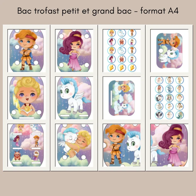 insert à imprimer la mythologie