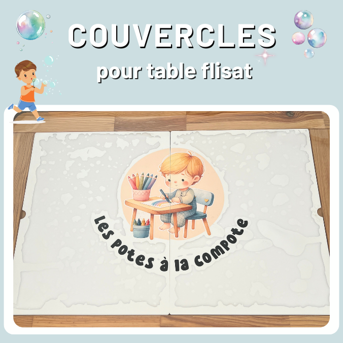 couvercle pmma table flisat