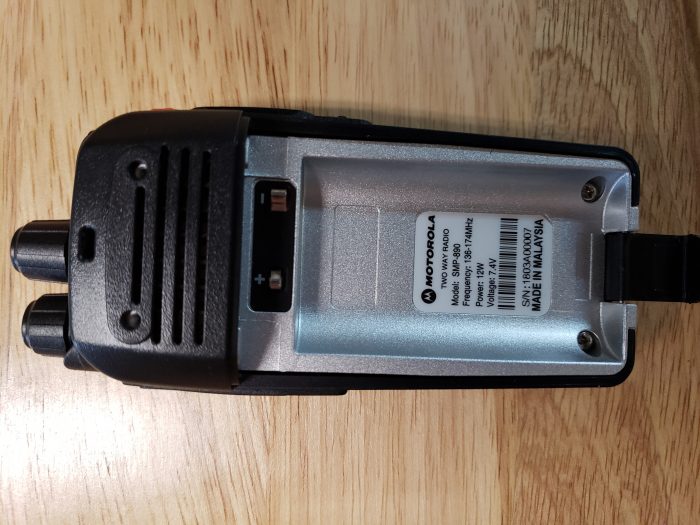 Motorola SMP-890 Portable REar