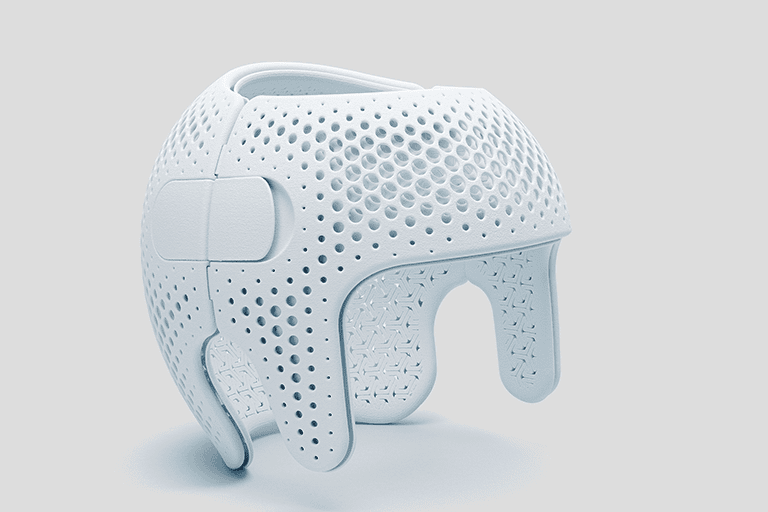 3D gedruckter Helm