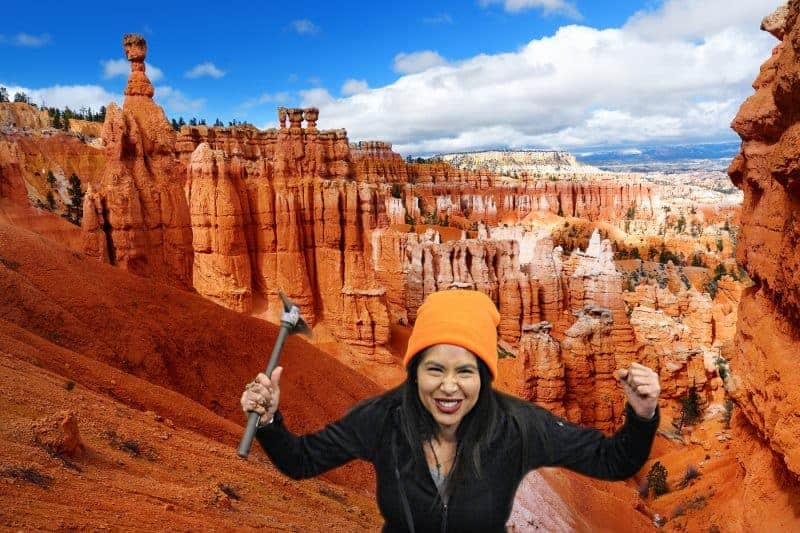 Salt Lake City Green Screen Photo Booth with Bryce Canyon.