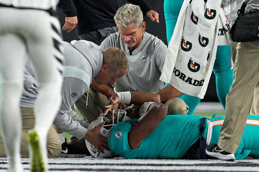NFL's Tua Suffers Concussion