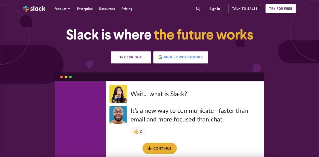 slack messenger app