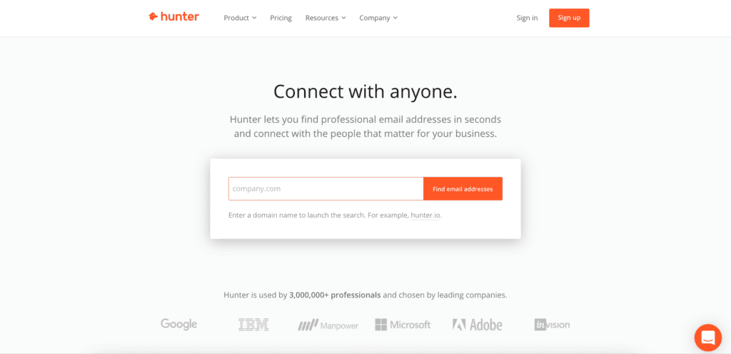 hunter.io