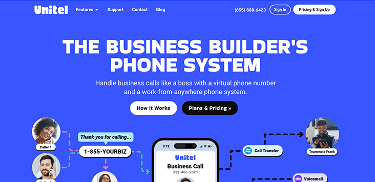 Unitel VOIP phone system