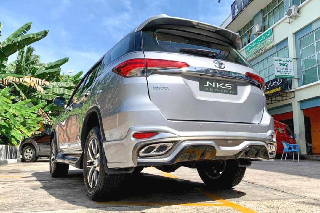 Toyota Fortuner Beautifully Transformed Into Lexus SUV With Body Kit