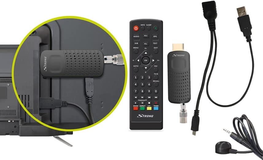 Decoder Digitale Terrestre Strong SRT82 DVB-T2 HD HDMI / USB - immagine 2