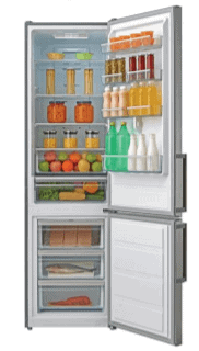 Frigorifero Combinato OCC468INED Ocean Total NoFrost 360 Litri Classe E, Inox - immagine 2