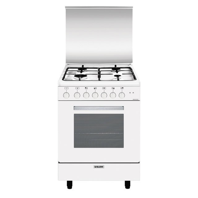 Cucina Libera Installazione Glem A664MX6 Bianca