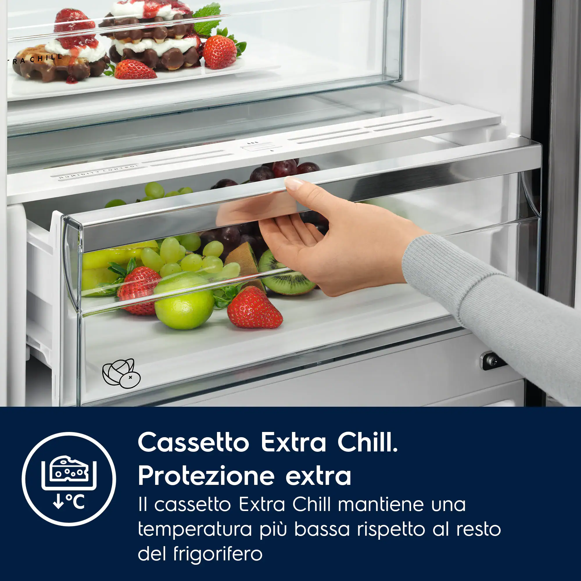 Frigorifero Combinato Incasso Electrolux&nbsp;ENT6ME18SX Twintech Total No Frost - immagine 3