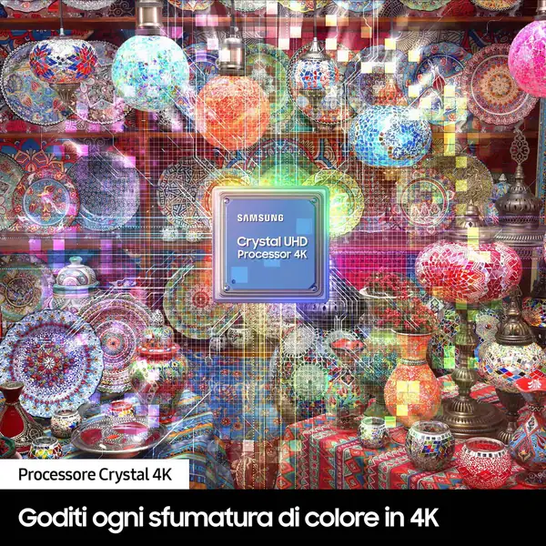 Smart Tv Samsung TV UE43DU7170UXZT 43" Led 4K UHD - immagine 2