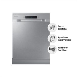 Lavastoviglie Libera Installazione Samsung DW60CG550FSRET 14 Coperti