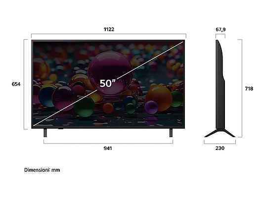 Smart Tv LG 50UA74006LB 50'' Ultra HD 4K HDR webOS - immagine 3