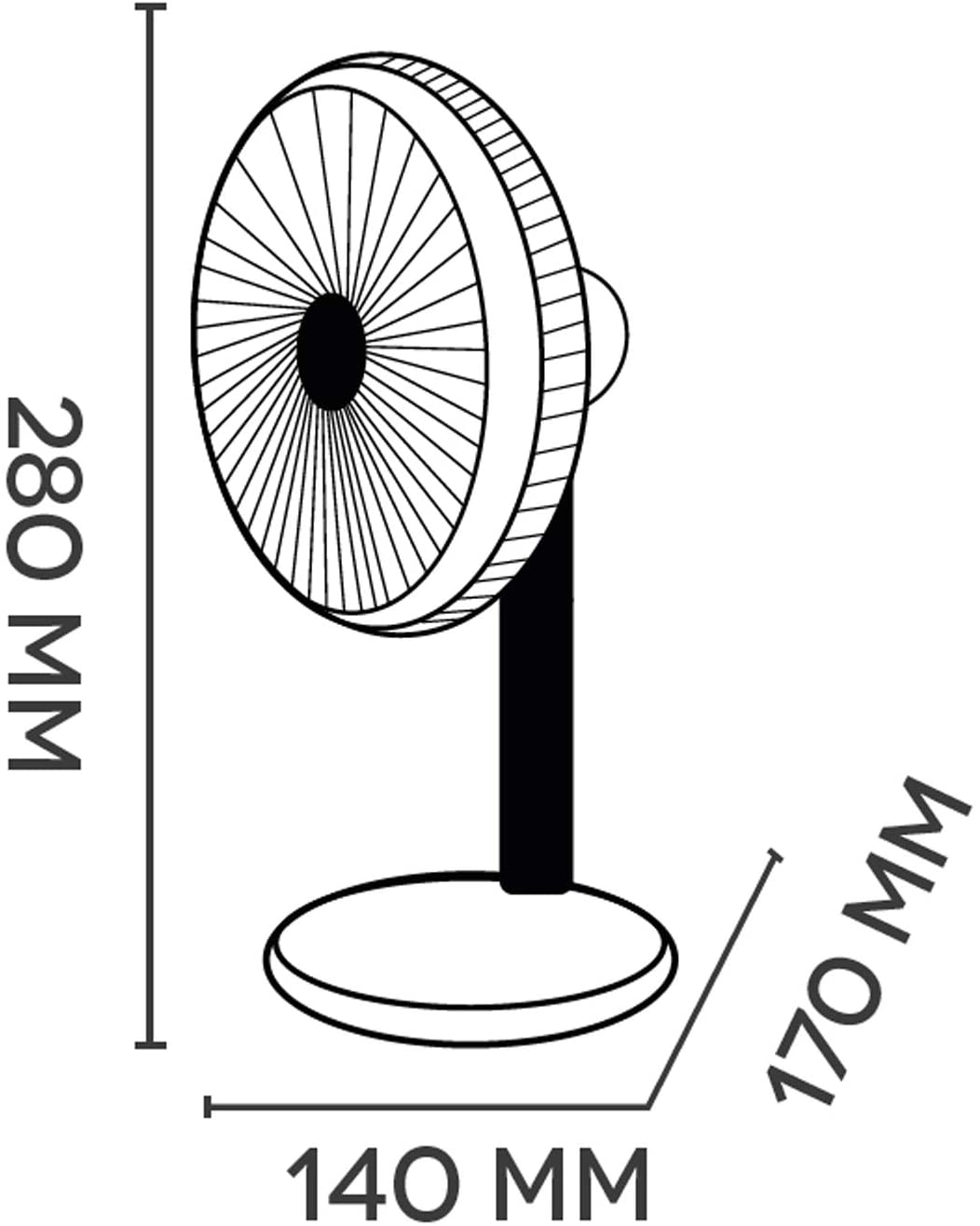 Ventilatore Portatile Argo ORFEO Ricaricabile - immagine 8