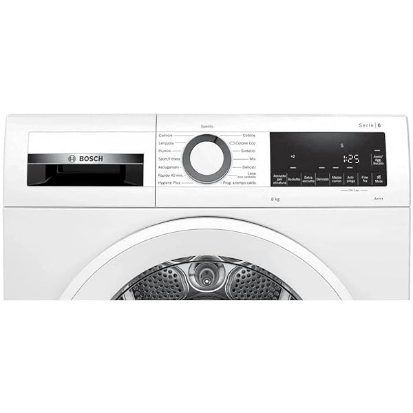 Asciugatrice Bosch WQG233D1IT 8Kg - immagine 5