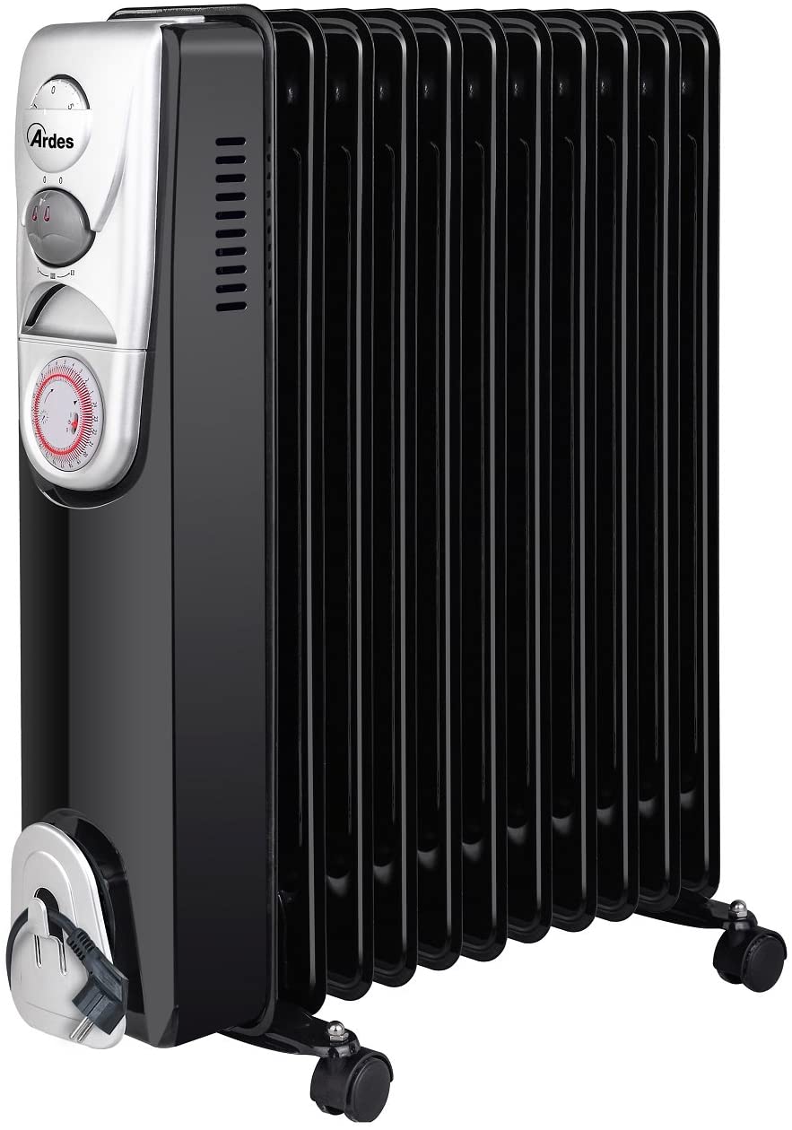 Radiatore a Olio Ardes AR4R11BT Elettrico