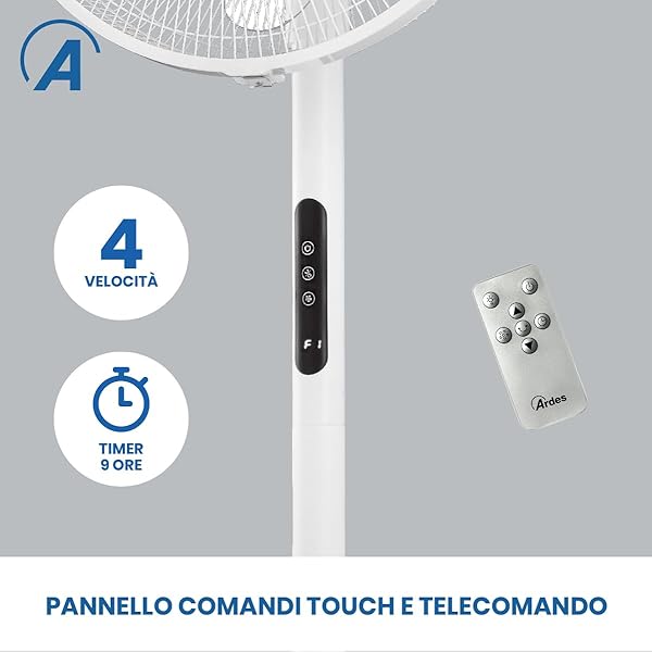 Ventilatore Ardes AR5PR4003 Multifunzione HURACAN 3 in 1 - immagine 5